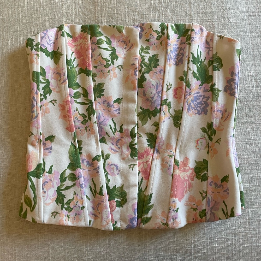 Zara Floral Corset